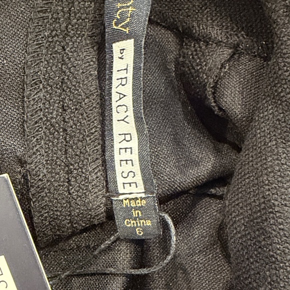 Anthropologie Plenty By Tracy Reese Black Sleeveless Mini Dress with Lace Detail - Picture 11 of 16